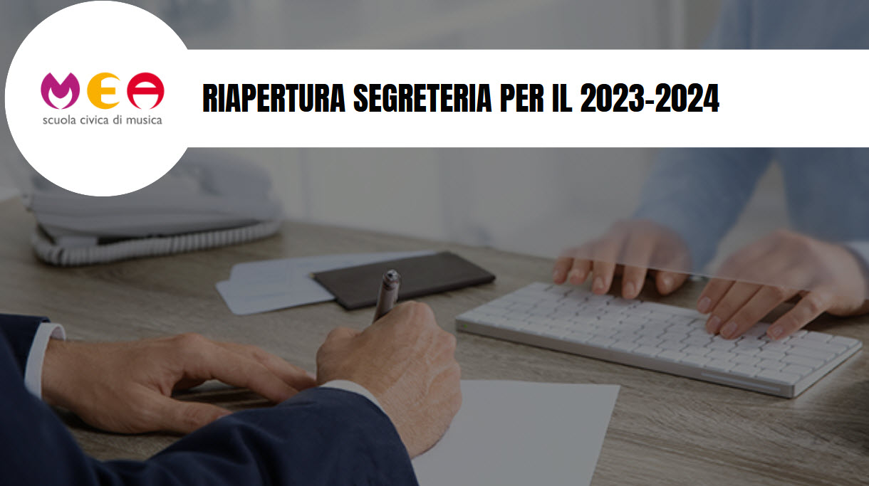 Riapertura della Segreteria