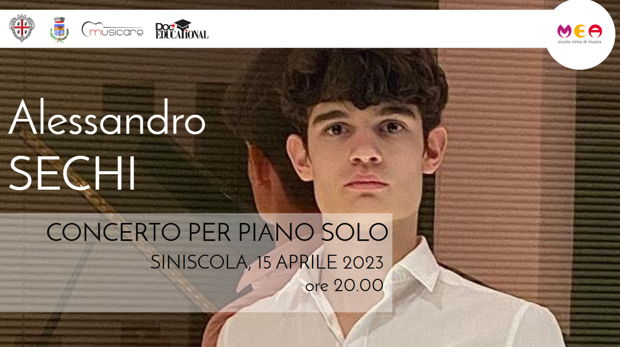 Concerto di Alessandro Sechi