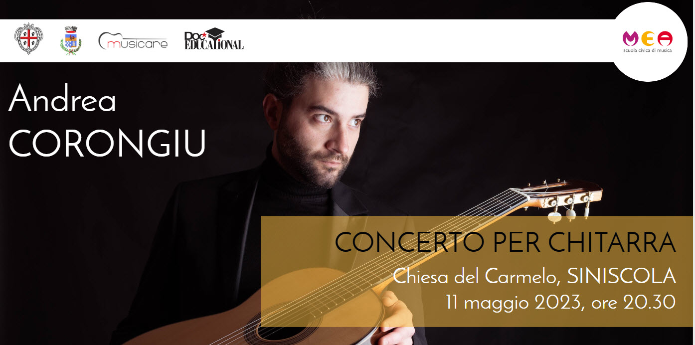 Concerto per chitarra di Andrea Corongiu