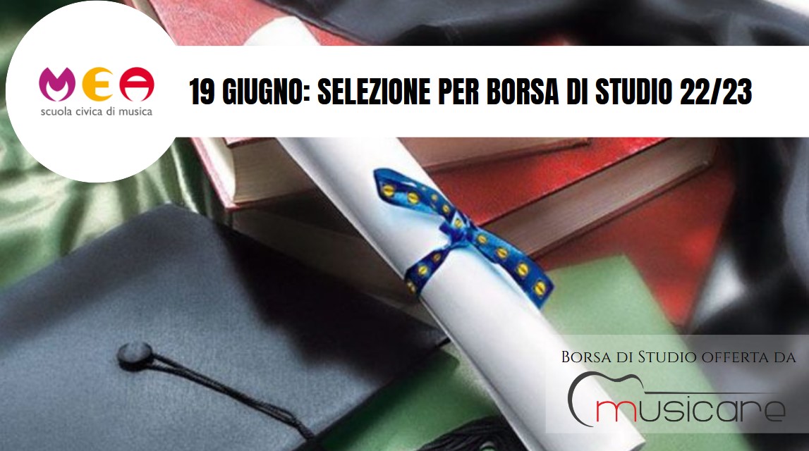 Selezione per la Borsa di Studio 2022/2023