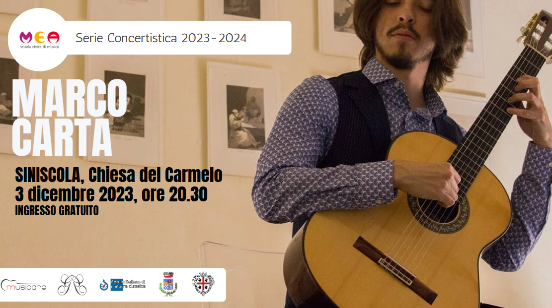 Concerto di Marco Carta a Siniscola