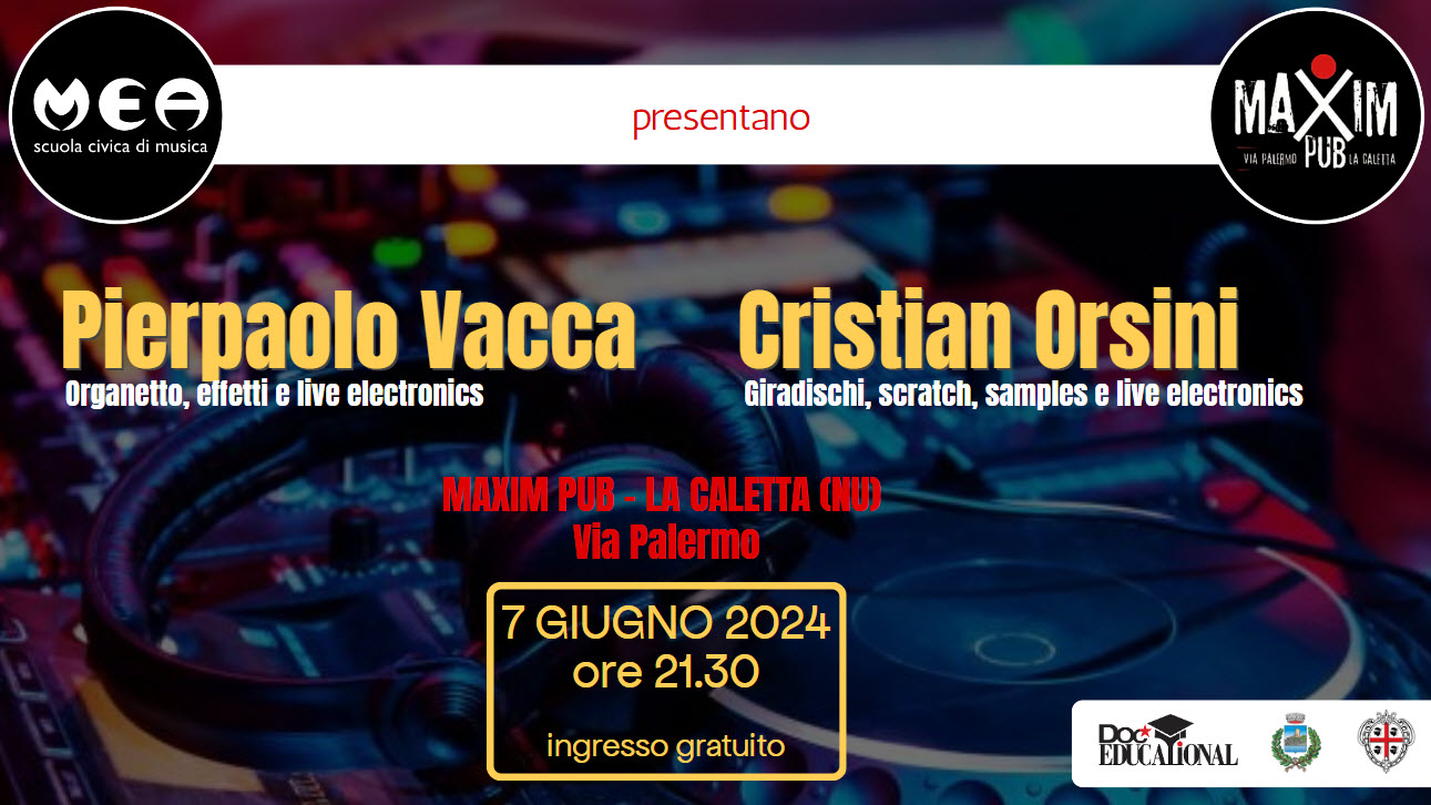 Pierpaolo Vacca e Cristian Orsini a La Caletta