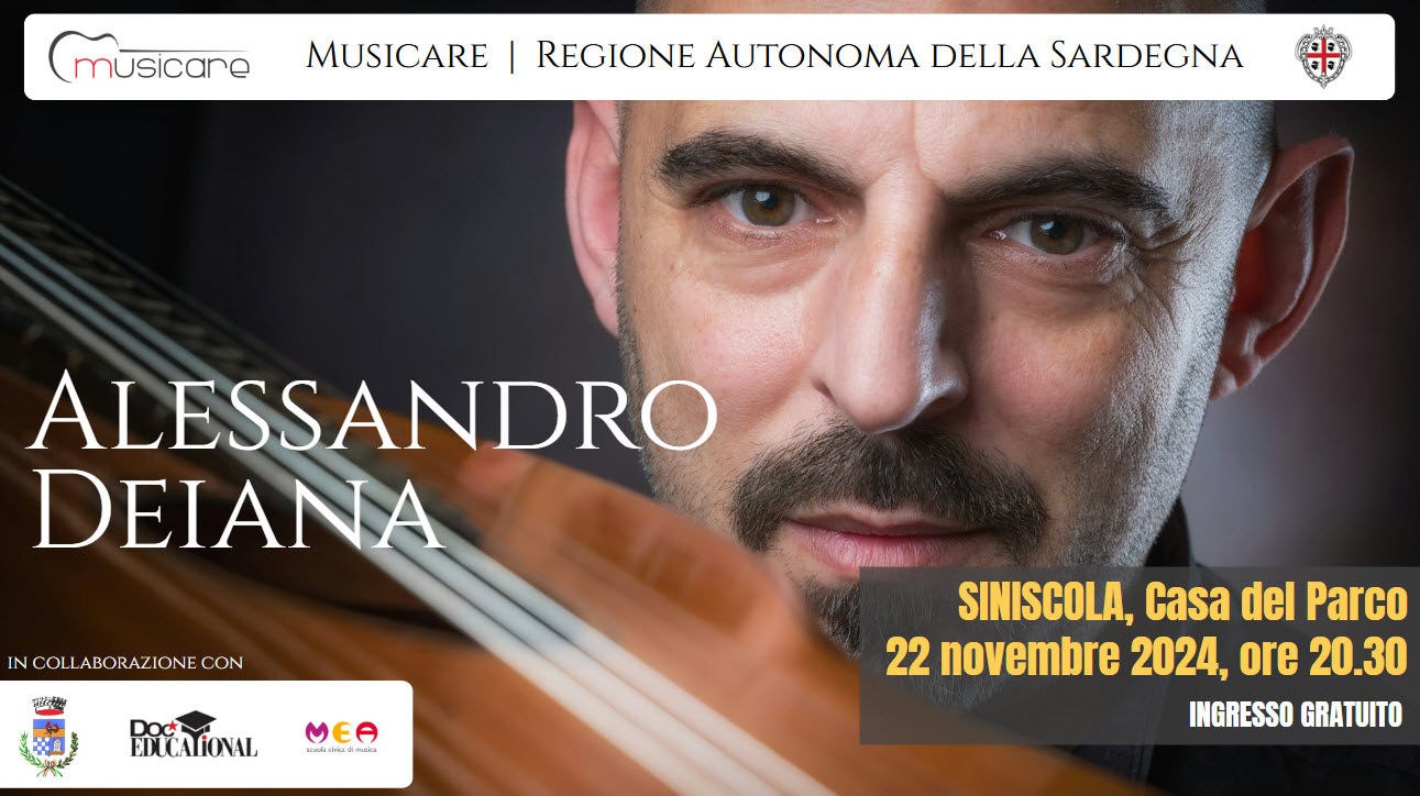Concerto di Alessandro Deiana a Siniscola